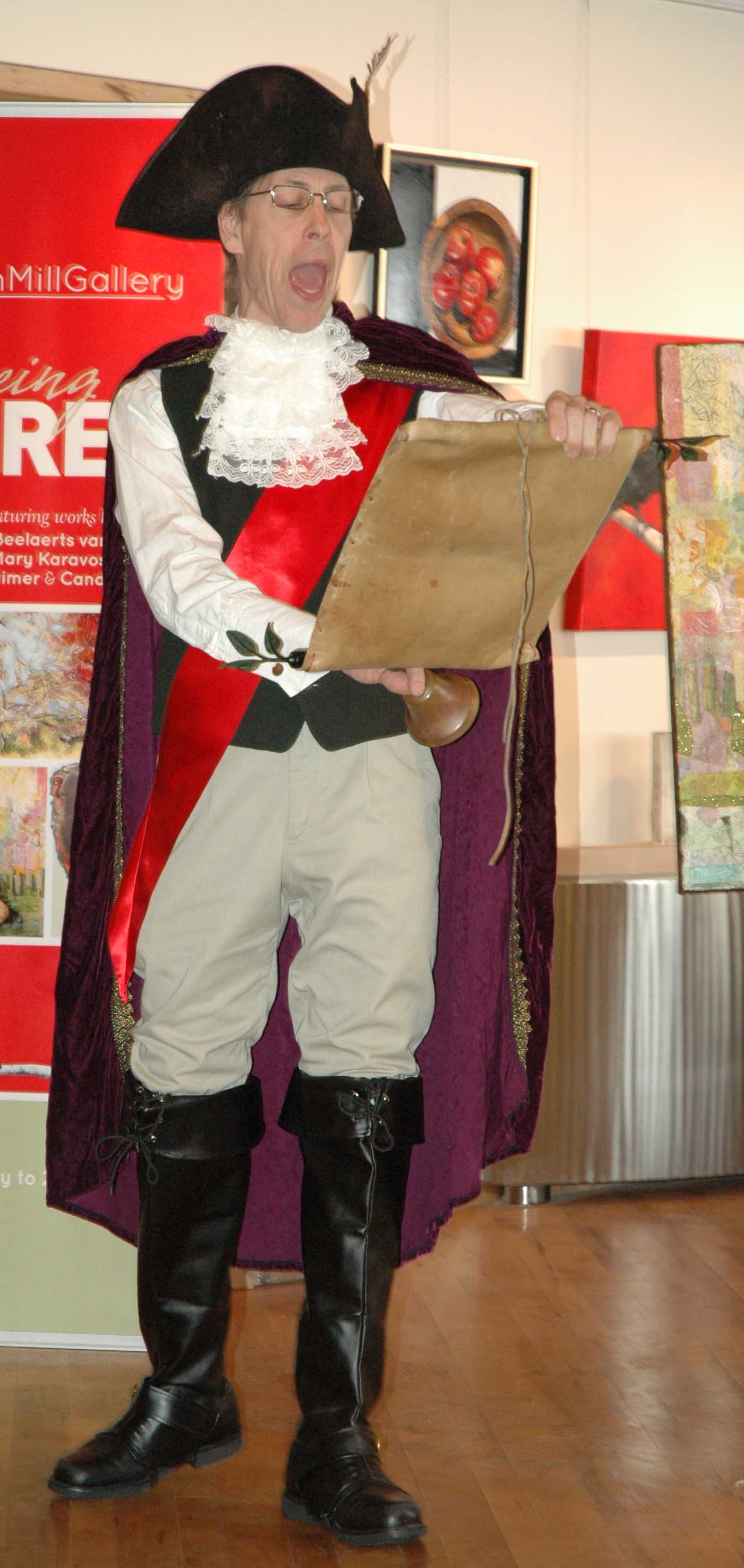 Town Crier for Alton